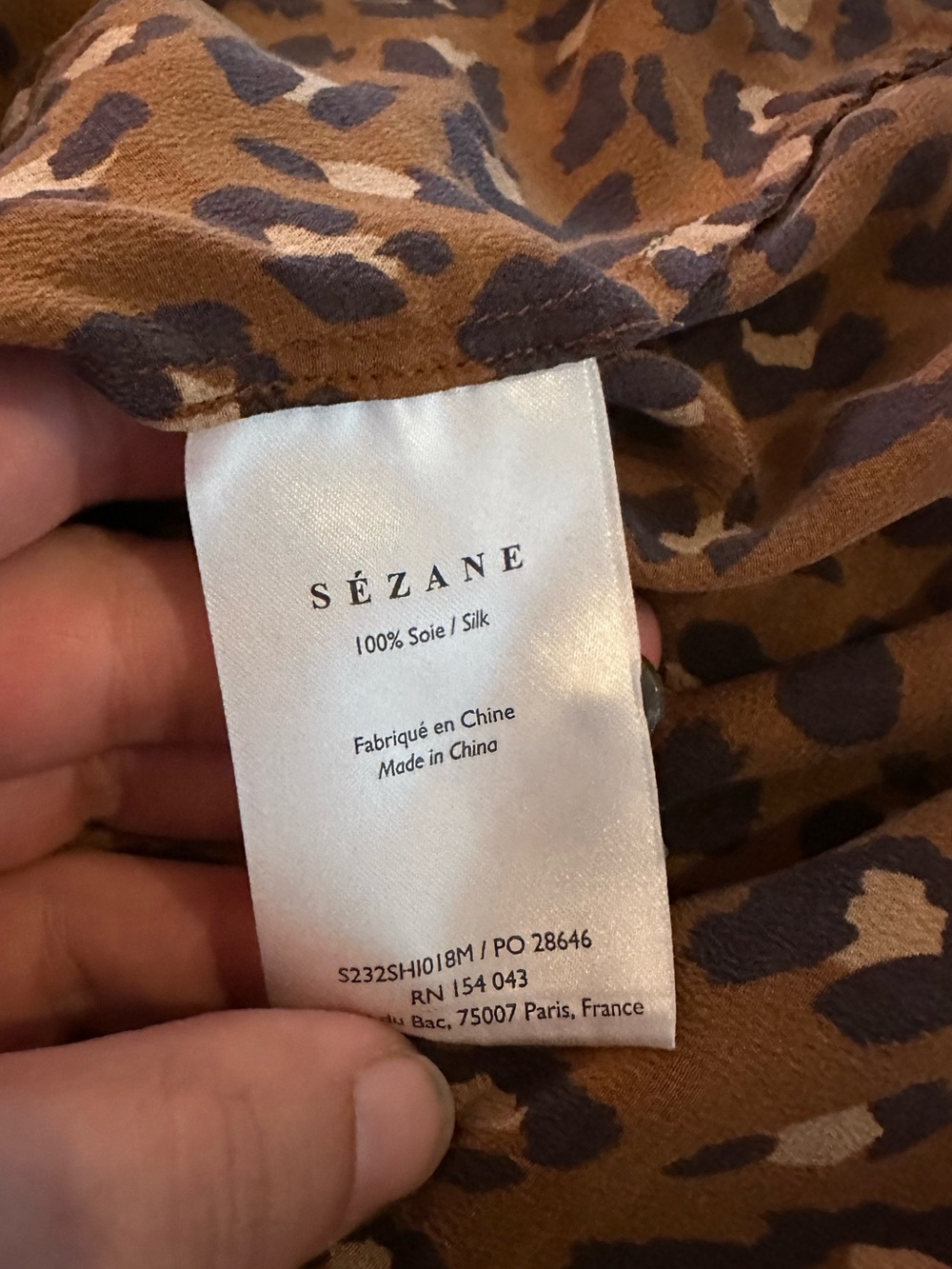 Sézane Max Shirt, EU 46 - Picture 7 of 8